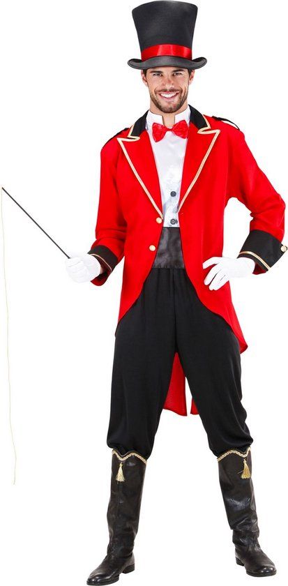 Widmann Circus Dompteur Mr Lion Kostuum XL - Carnaval Verkleedkleding