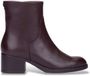 Wonders Isy bottines en cuir grenat
