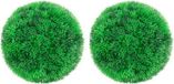 vidaXL Kunstbuxusbollen - 2 stuks - 22 cm - Groen