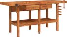 Acaciahout Werkbank met lades en bankschroeven 192x62x83 cm