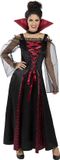 Funidelia Vampier Kostuum voor dames - Halloween, Horror, Dracula, Vampire - Kostuum voor Volwassenen - Maat 3XL - Zwart