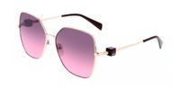 Liu Jo LJ160S Rose gold 58/16/140 Vrouw Zonnebrillen