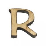 Rayher Hobby Rayher Decoratieletter Hout Houtkleur