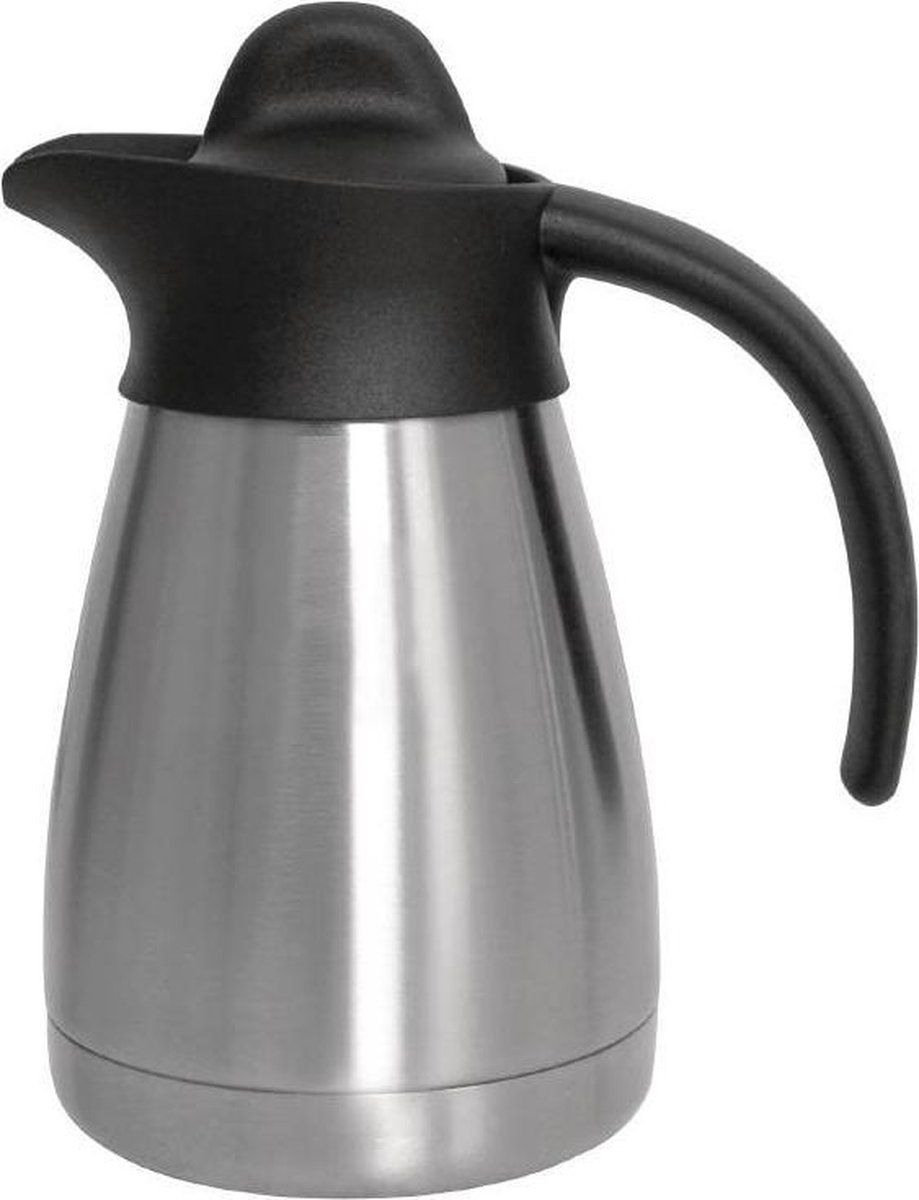 Olympia Isoleerkan met Schroefdop 0,5 Liter - RVS - Chroom