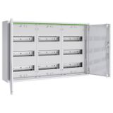 ABN ABNRM206R01 Sonstige Installationstechnik Complete kast Opbouw (op muur) Aantal groepen: 24 Aantal rijen: 12 Inhoud: 1 stuk(s)