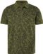 JP 1880 - Heren - Poloshirt korte mouwen jersey patroon vintage look tot 8XL - Varengroen - Maat XXL