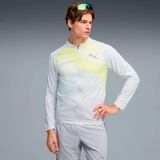 Puma Lightspeed Ultraweave Graphic Hardloopjas Heren-grijs, Maat XL