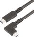 StarTech.com 50cm USB-C Kabel, Robuuste Haakse USB 5Gbps Type C Kabel, 100W (5A) Power Delivery, 4K 60Hz DP Alt Mode - Thunderbolt Compatibel