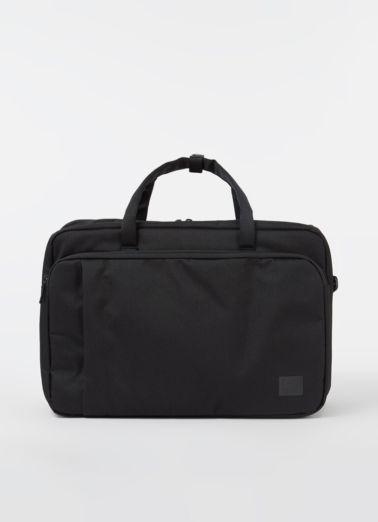 Herschel Bowen businesstas met 16 inch laptopvak en afneembare schouderband