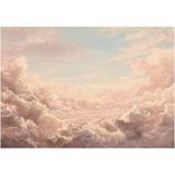 WALLARENA - Fotobehang - 400x280 cm - Boho Wolken en Lucht Thema