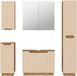 Vicco Meuble de salle de bain Lotta, Cachemire, 5 pièces