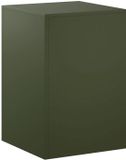 vidaXL Plantenstandaard olijfgroen 40 x 40 x 60 cm weervast staal