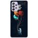 Cosmonaute aux ballons Bedrukt siliconen hoesje compatibel met Samsung Galaxy A72 5G