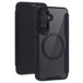 imoshion Transparante Bookcase met MagSafe voor de Samsung Galaxy S25 / S24 - Zwart