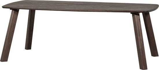 WOOOD Tablo Eettafel Deens Ovaal 220x100 - Eiken - Bruin