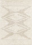 Surya NURIA Modern LichtBeige Zacht Hoogpolig Shaggy Tapijt 160x220 cm