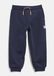 s.Oliver Joggingbroek met een relaxte pasvorm en ribgebreide randen en ingenaaide zakken - fleece binnenkant kind