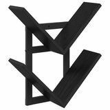 vidaXL Wandplank Zwart eiken 43 x 15 x 47 cm