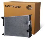 HELLA 8MK 366 300-251: Radiateur, refroidisseur d'eau, radiateur moteur pour BMW X3 (F25) et X4 (F26)