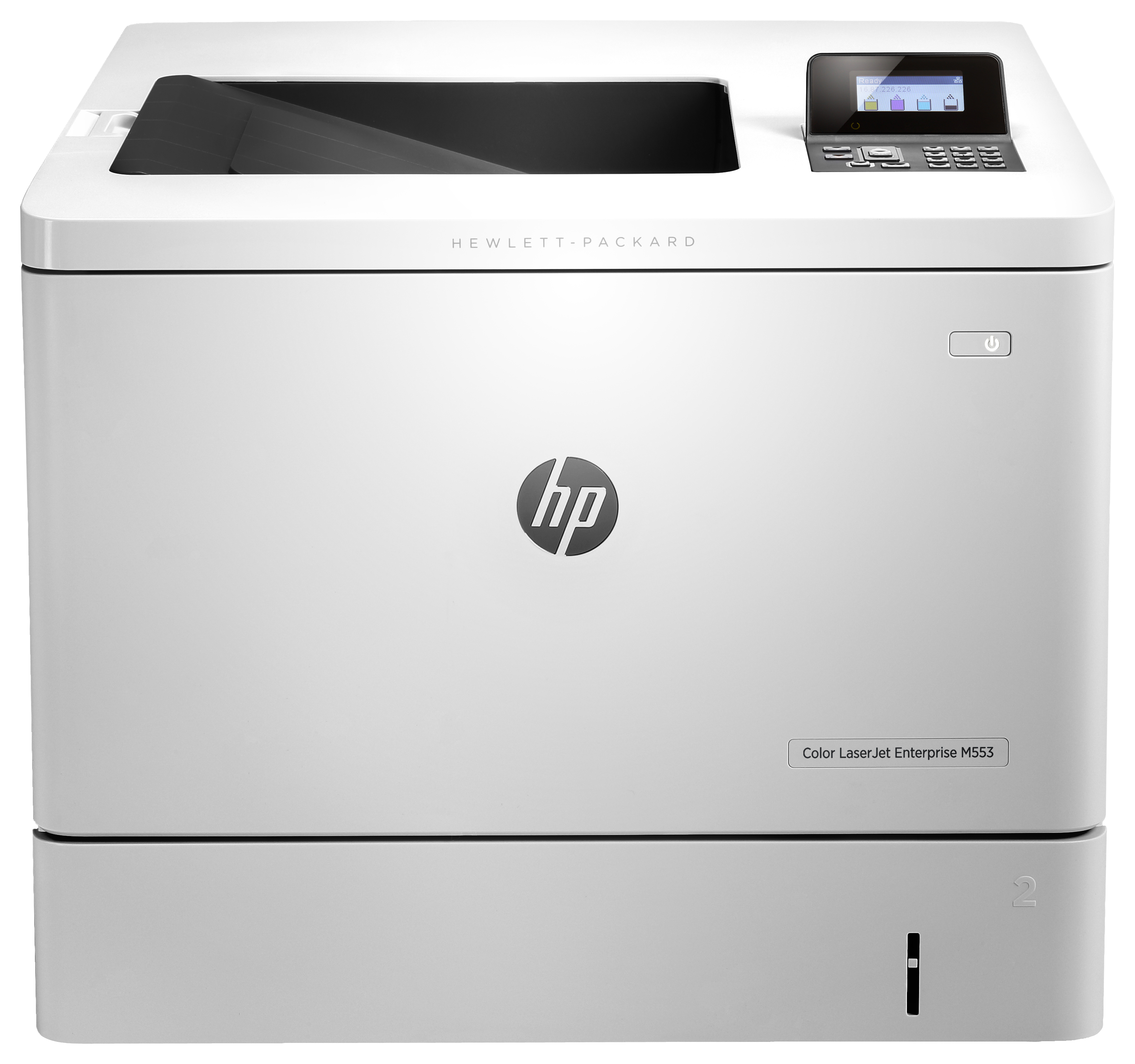 HP Color LaserJet Enterprise HP Color LaserJet Enterprise M553dn, Afdrukken, Printen via de USB-poort aan voorzijde; Dubbelzijdig printen