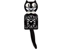 California Clock Co Kit-Cat Klok - Black Original