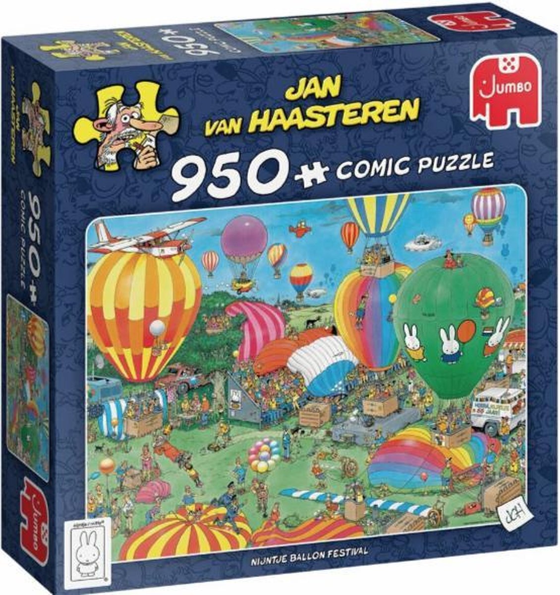 Jan van Haasteren Nijntje Ballon Festival puzzel - 950 stukjes