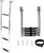 Ladder télescopique en acier inoxydable sans marque