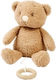 Nattou TEDDY Muziekknuffel Baby Beer - 25 cm - Zachte Knuffel met Muziek - Baby Cadeau - Beige