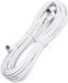 Aigostar Coax Kabel - 8 Meter - Haakse Connectoren - Wit