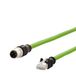 MetzConnect BTR 142M1D15100 Verbindungsleitung M12- RJ45 4-polig D-kodiert AWG 22 10m