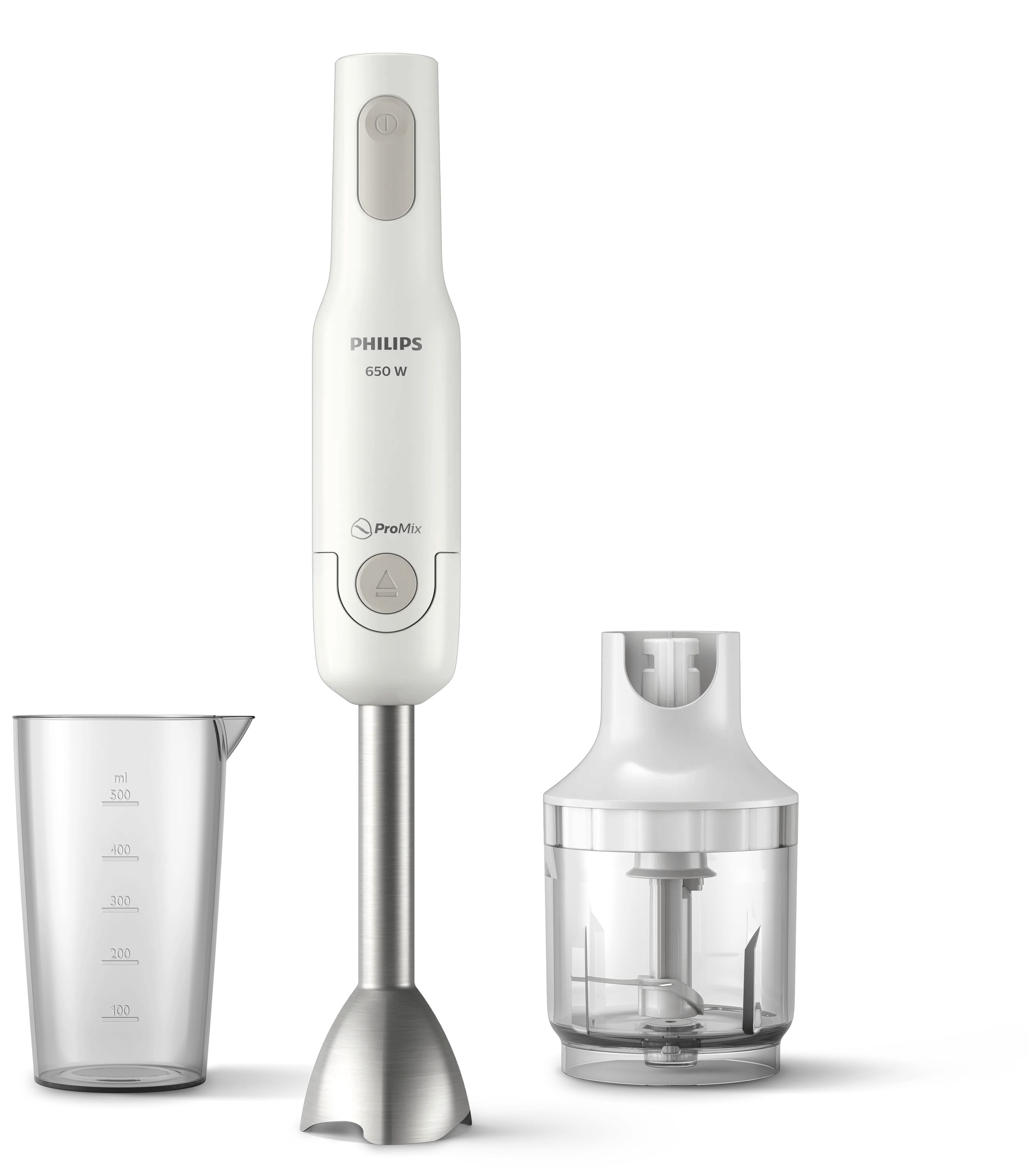 Philips Daily Collection HR2535/00 Staafmixer - 650W - Grijs/Wit