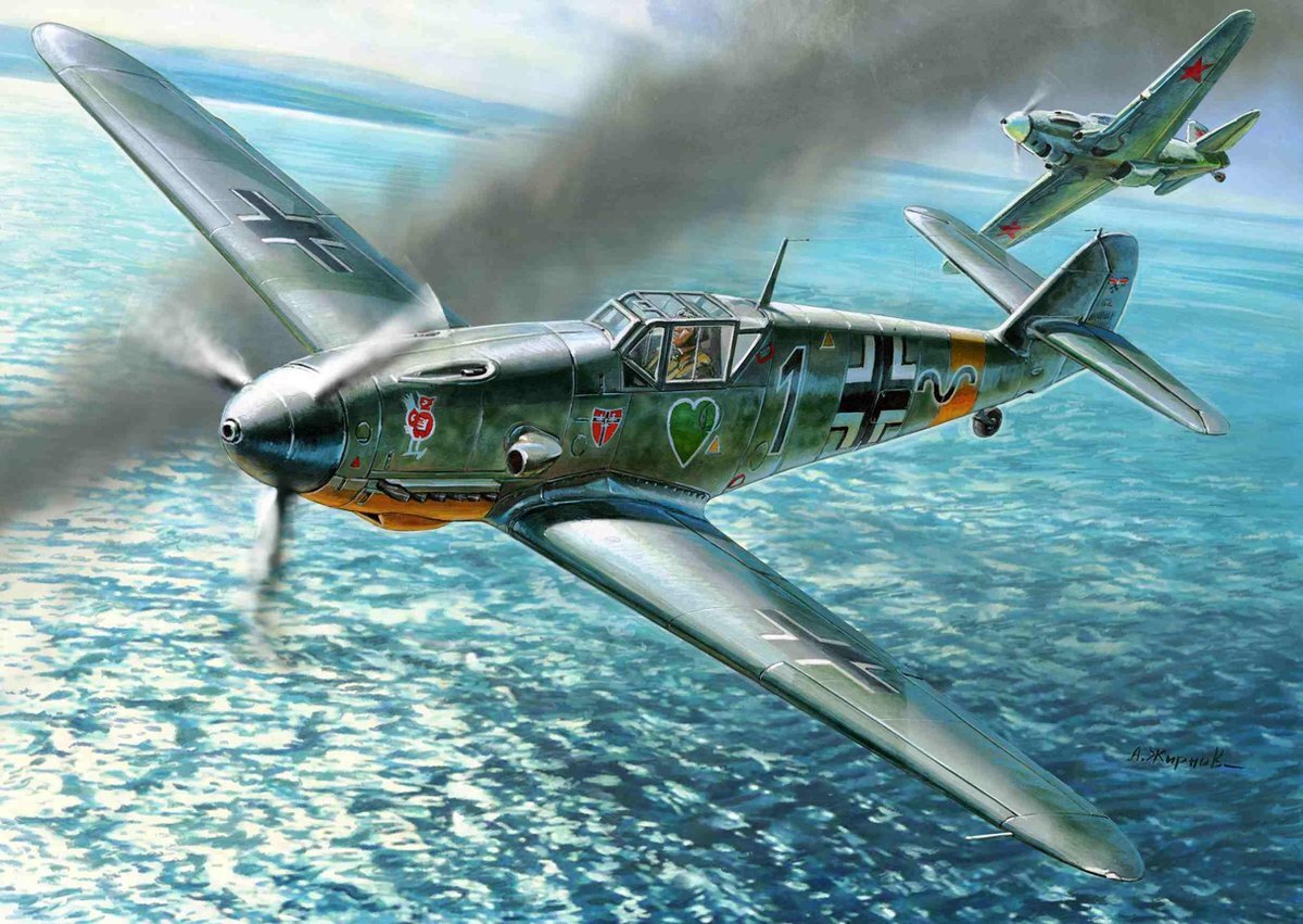 Zvezda Z4806 500784806 - 0.075 WWII messenschmitt Bf-109 F4