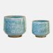LOBERON Sierpot set van 2 Mavoreta antiekblauw