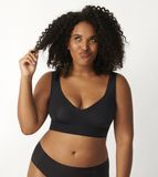 Sloggi Zero Feel Dames Bralette - Zwart - Maat XS