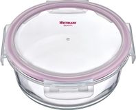 Westmark Glazen vershouddoos, rond, 650 ml, magnetron- en ovenbestendig
