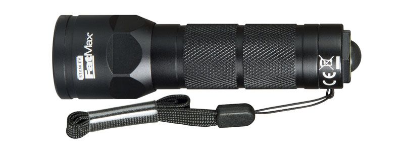 Stanley FATMAX Performance Aluminium Torch 3AA - Zwart