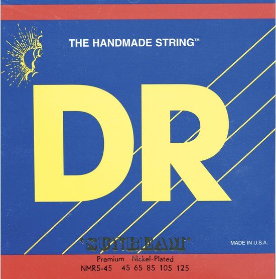 SunBeam NMR5-45 5-String Bass Guitar Strings - Nickel Plated Steel