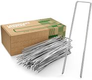 GardenGloss Anti-Roest Stalen Grondankers (100 Stuks) - 150 mm
