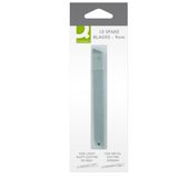 Cutter Q-CONNECT vervangmesjes voor cutter, 9 mm, 10 mesjes