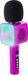Bigben Party Karaokemicrofoon voor kinderen - Met LED + Bluetooth - Roze