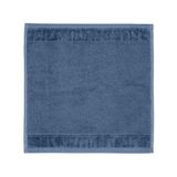Möve Bamboo Luxe zeepdoek 30 x 30 cm van 60% katoen / 40% viscose van bamboecellulose, Steel Blue