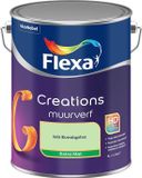 FLEXA Creations Muurverf - Extra Mat - Iets Eucalyptus - 5 liter