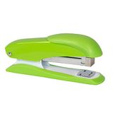 Idena 11543 - Nietmachine 13 cm, inclusief 50 nietjes 24/6, groen, voor 20 vel, 1 stuk