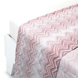 Caleffi Textiel hoeslaken, katoen, lichtblauw, eenpersoonsbed, 80276