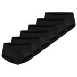 Schiesser Heren slip / onderbroek 6 pack Cotton Essentials Authentic
