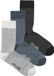 JACK & JONES JACBRYAN BIRD EYE SOCKS 3 PACK SN Heren Sokken Zwart