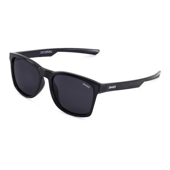 SINNER Zuni Polarized Sunglasses - Black - Unisex - BIO based frame