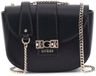 GUESS sac bandoulière Jane Covertible Xbody Flap Noir