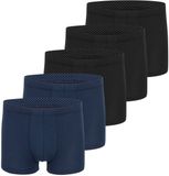 Schiesser Heren retro short / pant 5 pack Cotton Casual Organic Cotton