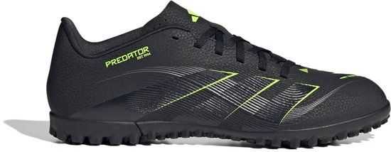 Adidas Predator Club TF Voetbalschoenen Heren - Zwart - Geel - Maat 44
